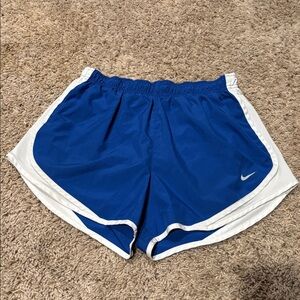 Nike Running Shorts Blue and White Women’s Size Large